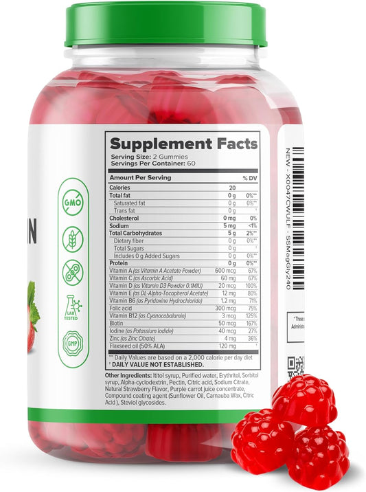 Saver Supplements Sugar Free Multivitamin Gummies