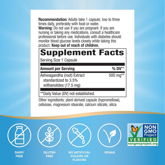 Nature's Way Ashwagandha 60 Capsules