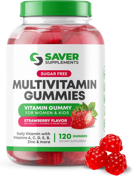 Saver Supplements Sugar Free Multivitamin Gummies