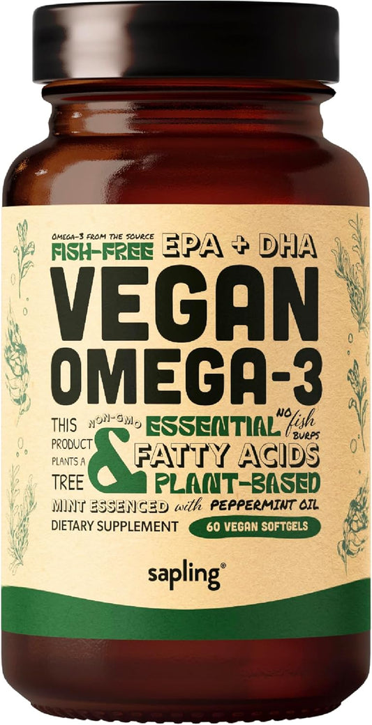 Vegan Omega 3 60 Softgels & 180 Softgels Bundle
