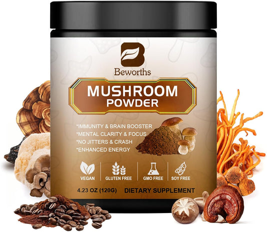 Mushroom Coffee Lions Mane Instant Coffee Blend