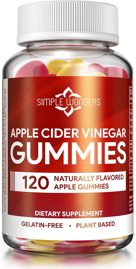 Apple Cider Vinegar Gummies 120 Gummies